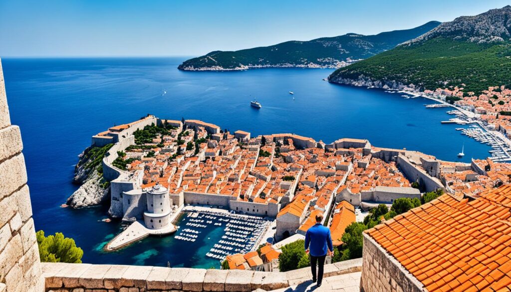 Dubrovnik city walls walk