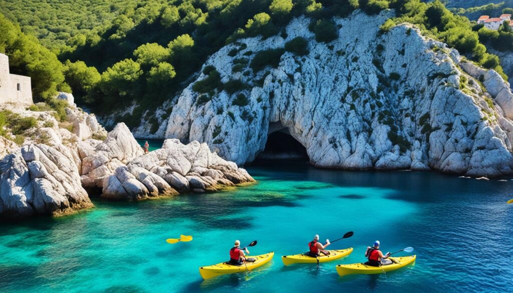 Dubrovnik kayak excursions