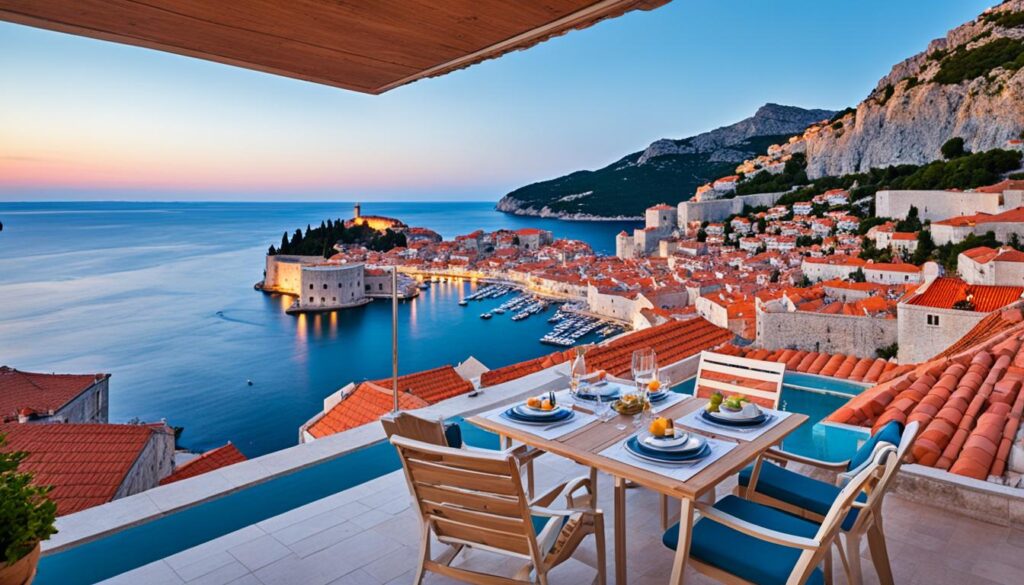 Dubrovnik vacation rentals with panoramic views