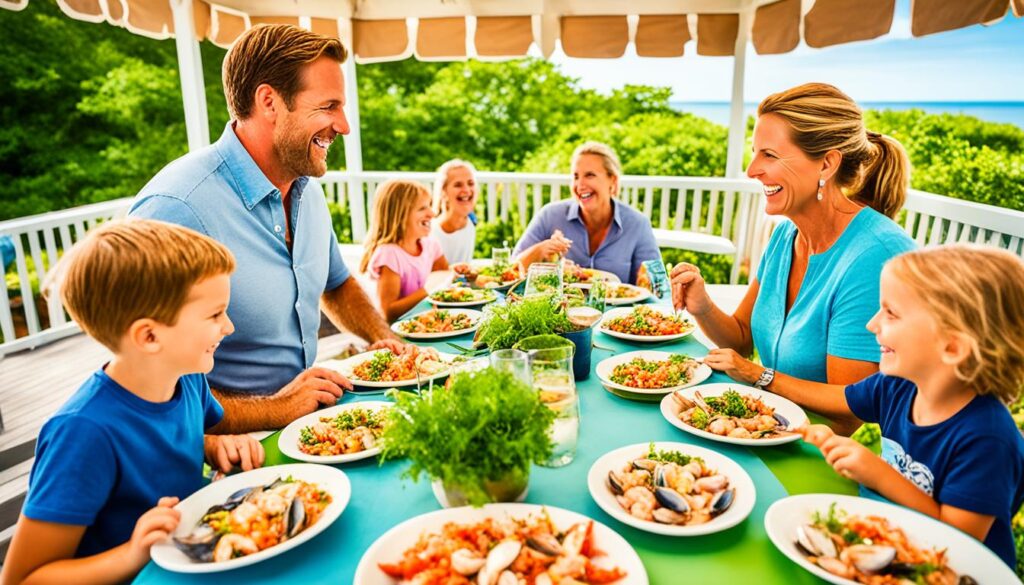 Family-friendly dining on Martha's Vineyard