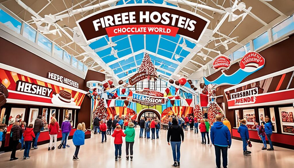 Hershey Chocolate World free admission