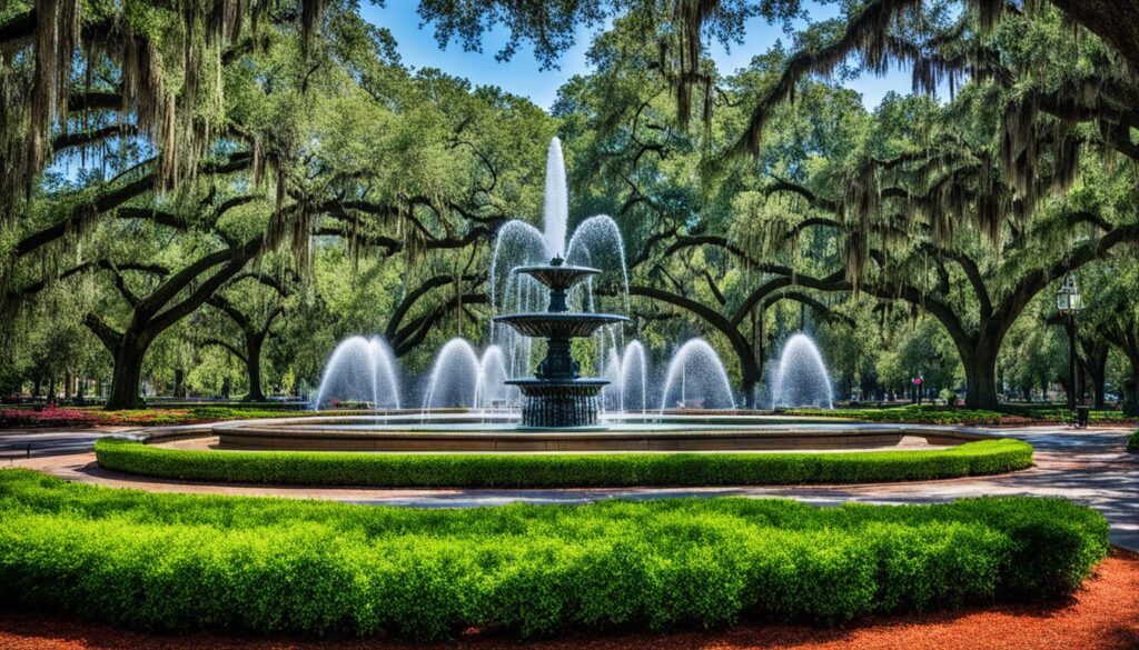Historic Savannah landmarks