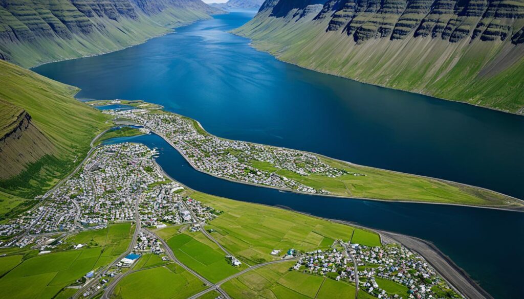 Ísafjörður fjords