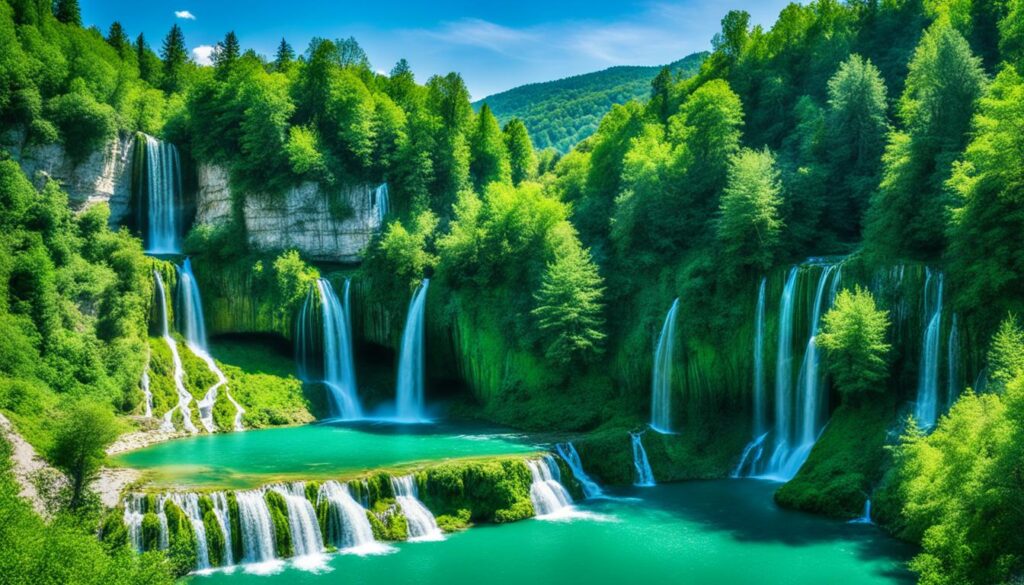 Jajce Waterfalls