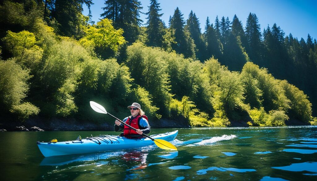 Kayaking in Tacoma