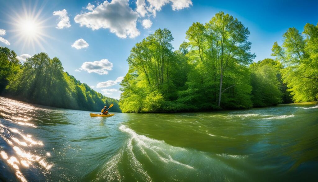Kayaking in Williamsburg VA