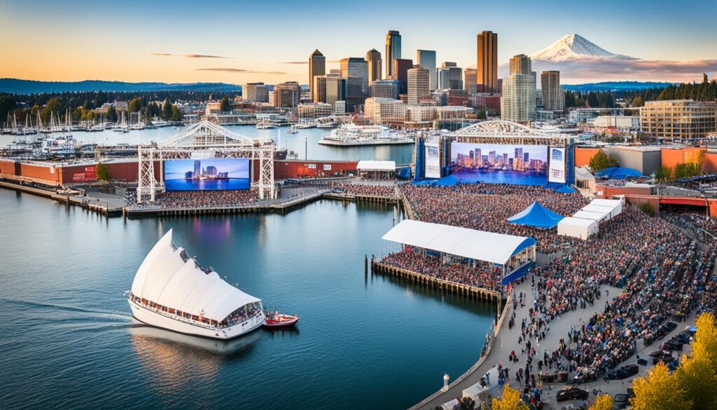 Live music venues in Tacoma waterfront