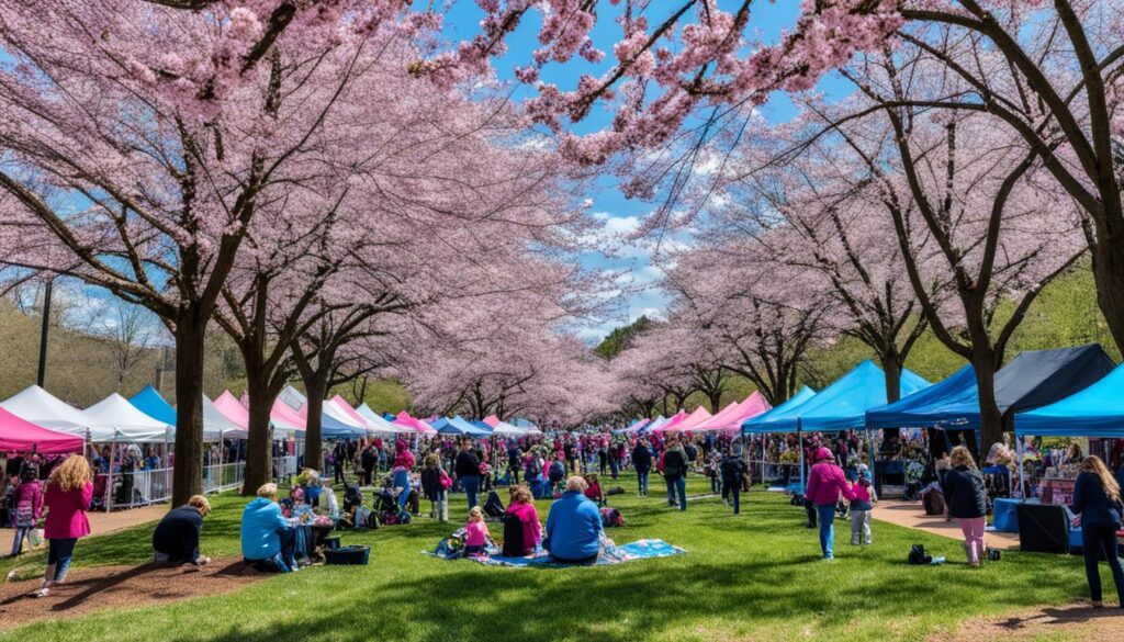 Macon Cherry Blossom Festival activities