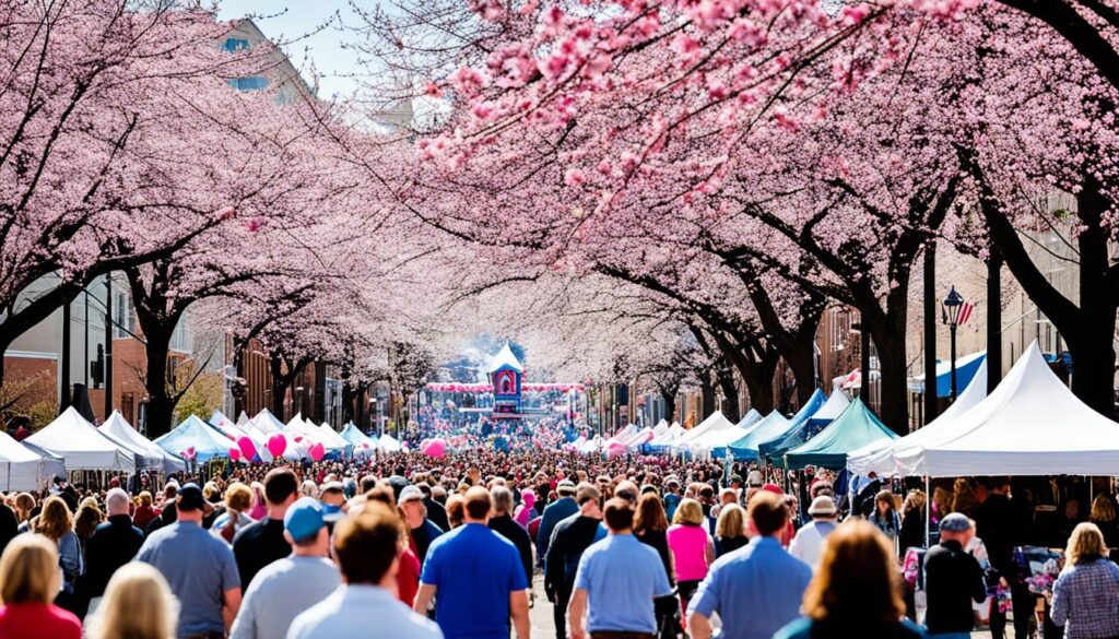 Macon Cherry Blossom Festival events