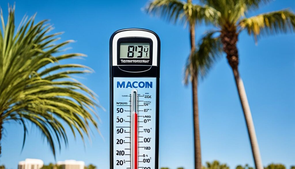 Macon GA Temperature