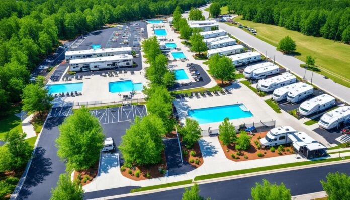 Macon Georgia RV parks with amenities