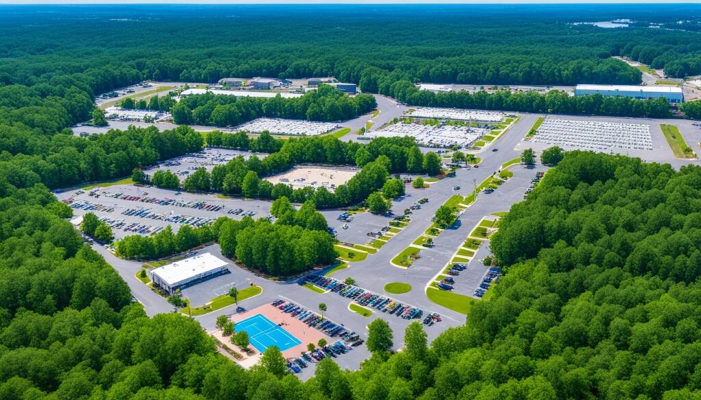 Macon RV parks with recreation facilities