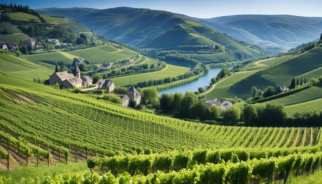 Moselle Valley Wine Region