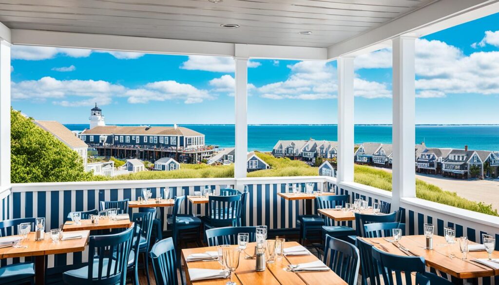 Nantucket Restaurants with Outdoor Seating and Ocean Views