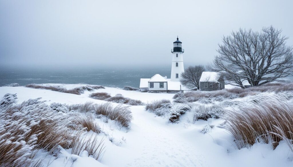 Nantucket winter travel