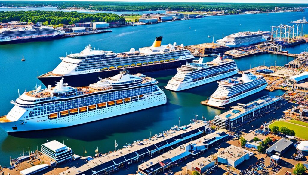 Norfolk cruise ship destinations
