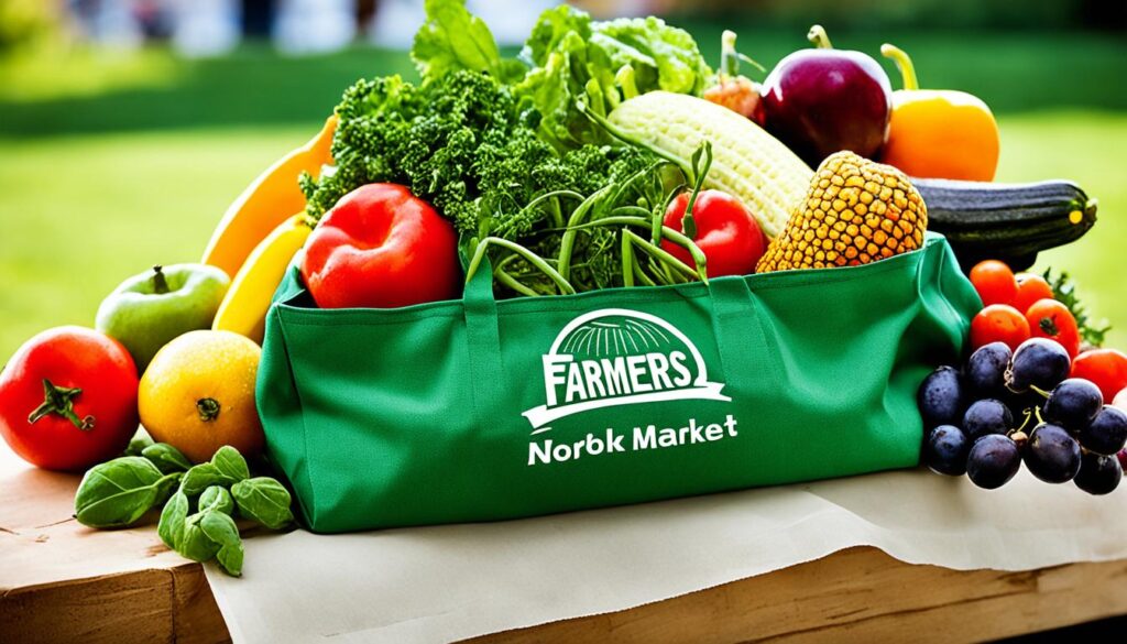 Norfolk farmers market reusable bags