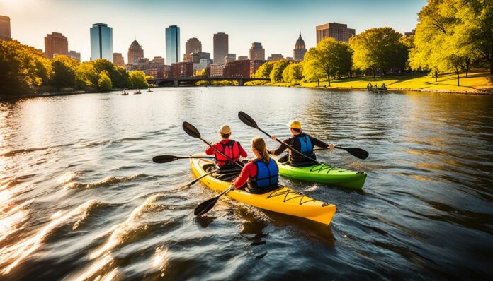 Outdoor activities in Boston