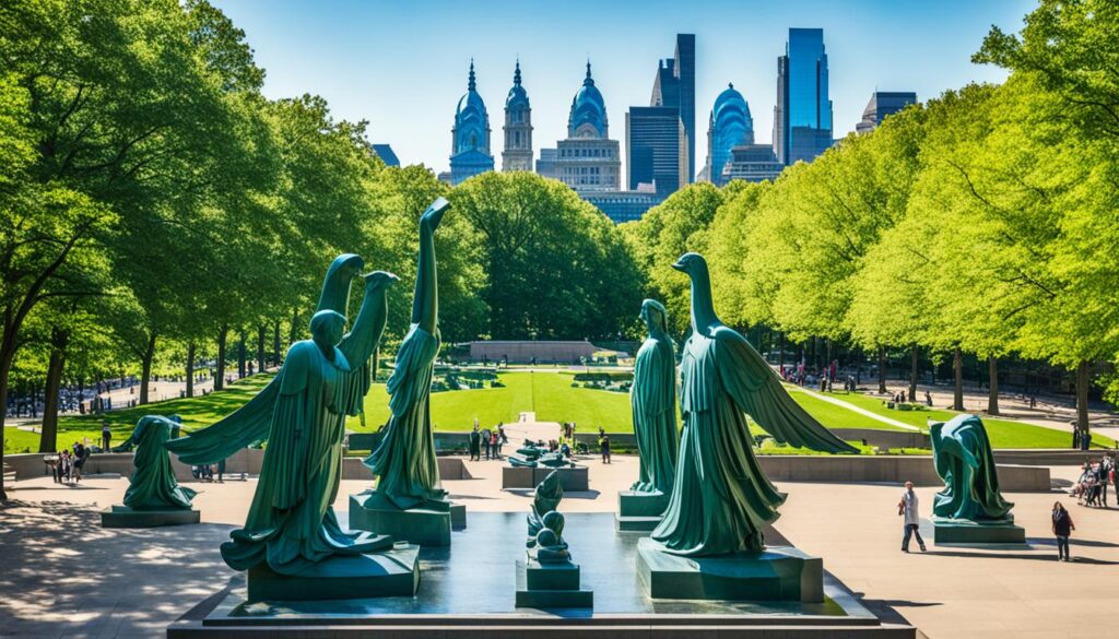 Philadelphia Museum of Art Outdoor Sculpture Garden