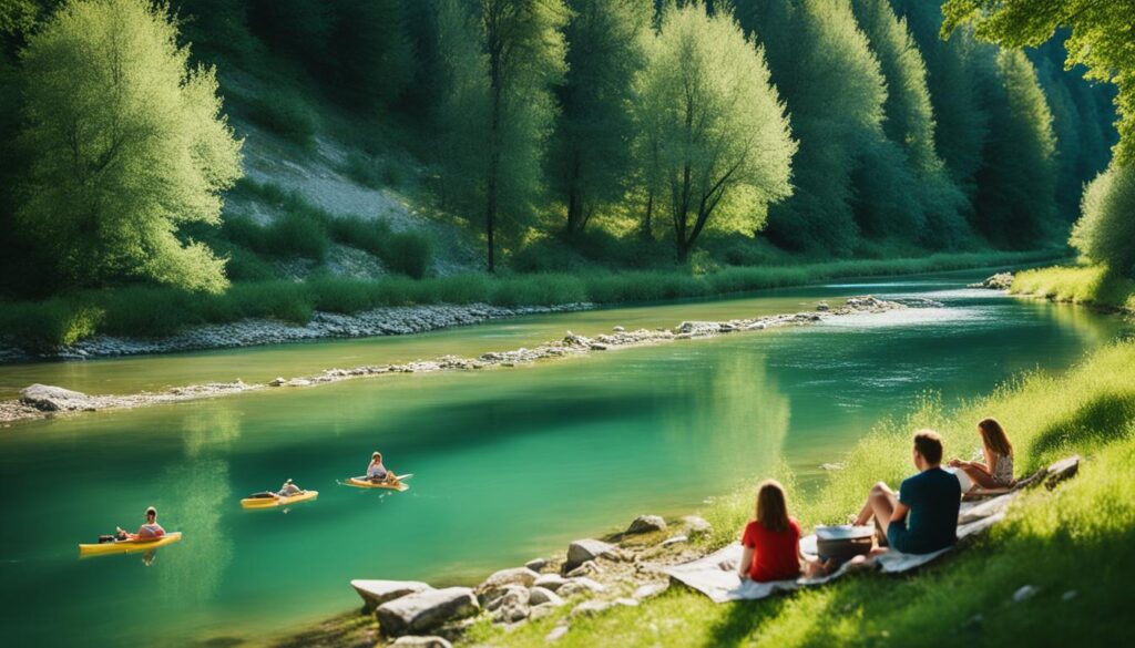 Relax at the Trebišnjica River