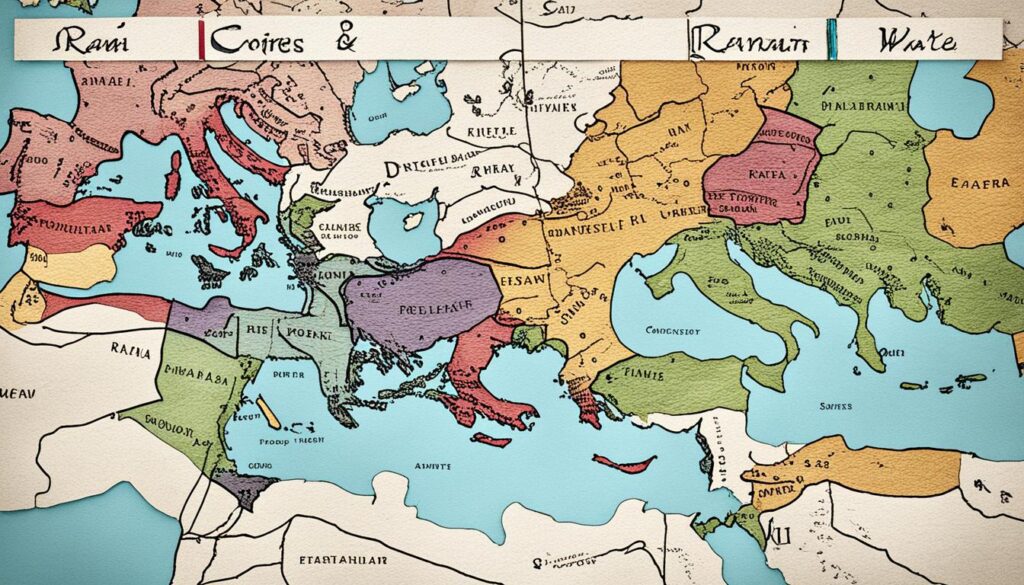 Roman Empire Split