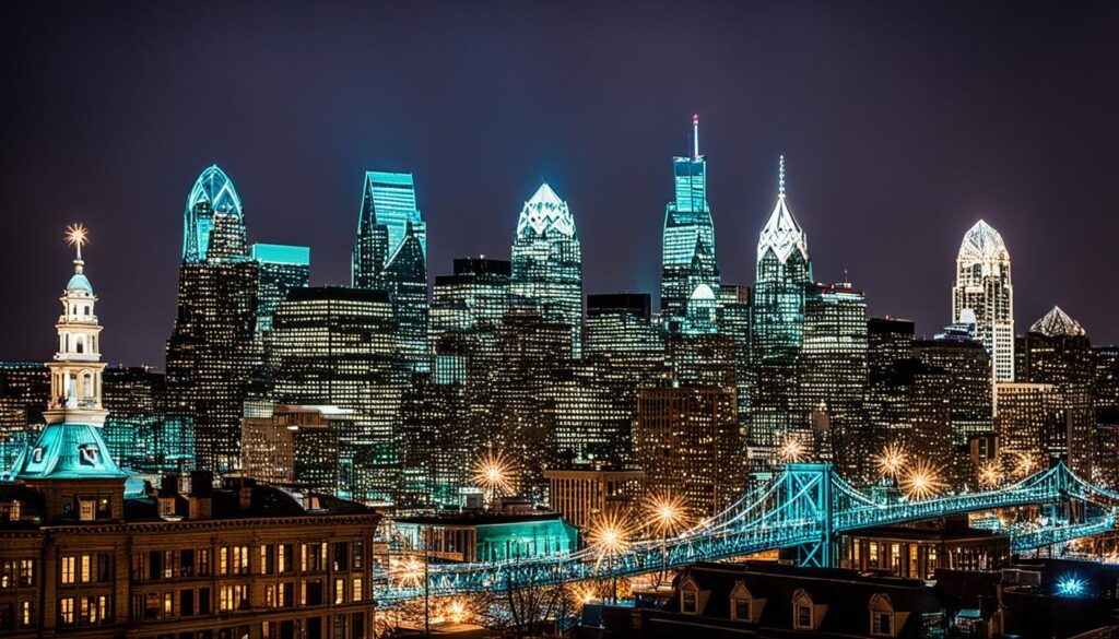 Romantic views in Philadelphia