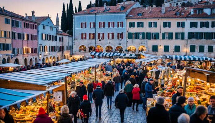 Rovinj Christmas markets and winter events