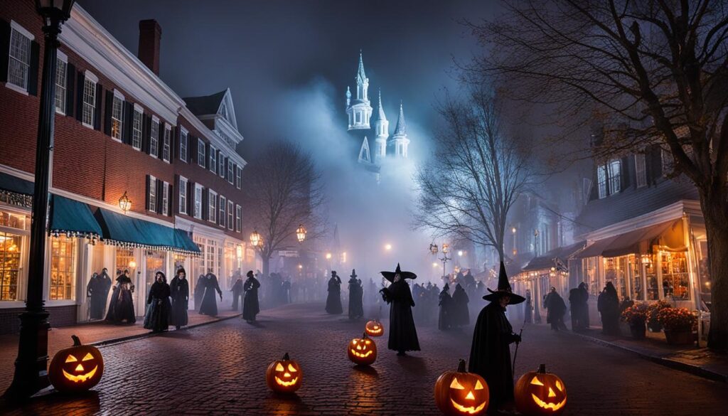 Salem Halloween festivities