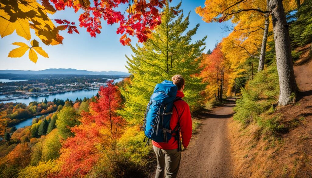 Salem autumn foliage hiking guide