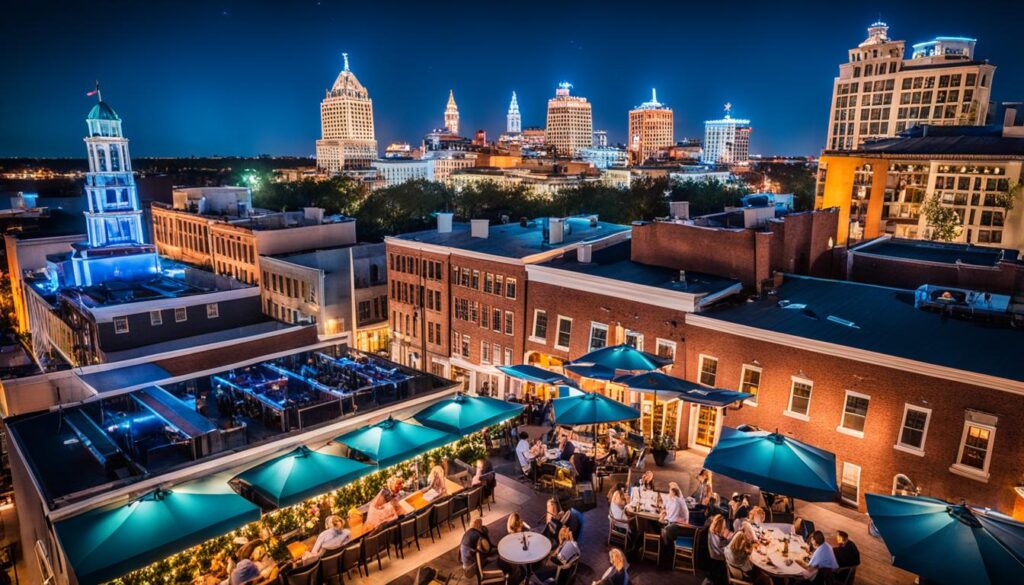 Savannah rooftop dining options