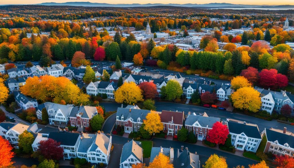 Scenic Viewpoints for Fall Foliage in Salem