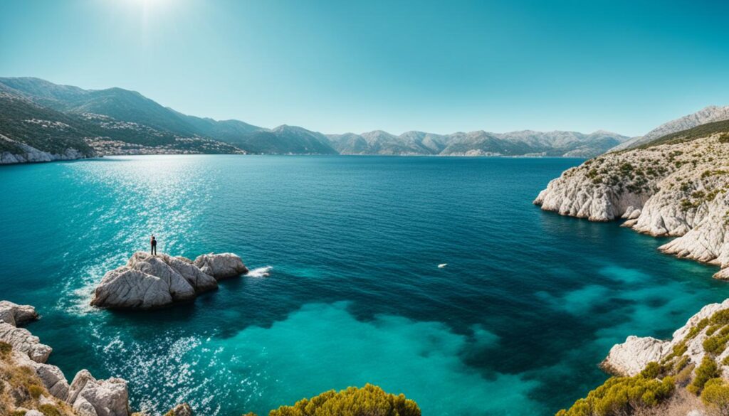 Sea temperature in Dubrovnik in February