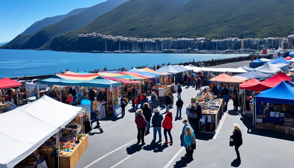 Seaside shopping experience at Lonsdale Quay Market