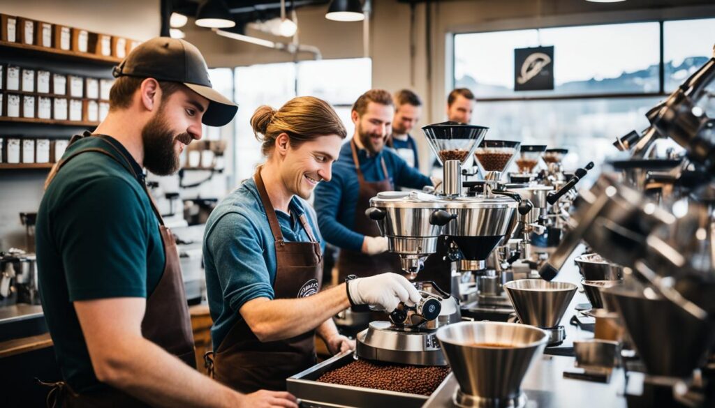 Seattle Roasters in Action