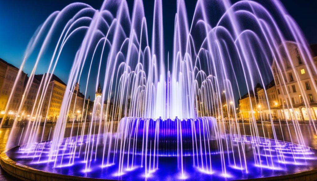 Singing Fountain in Košice