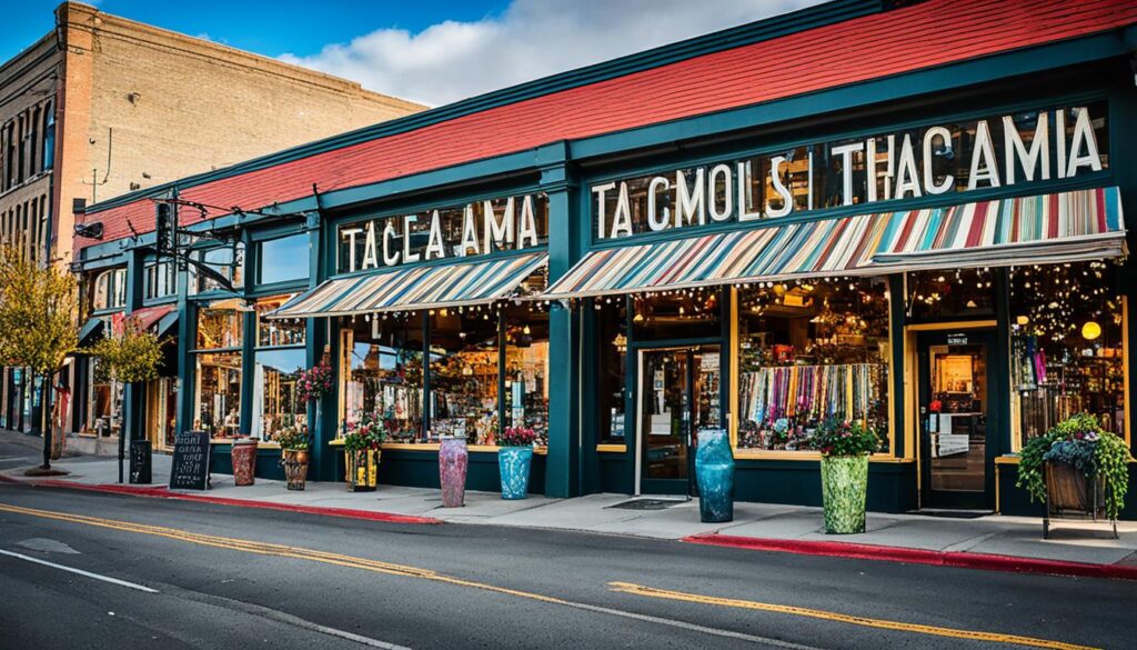 Tacoma artisanal shops and galleries
