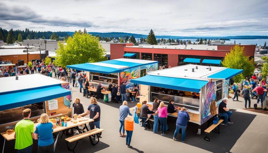 Tacoma food trucks supporting the local community