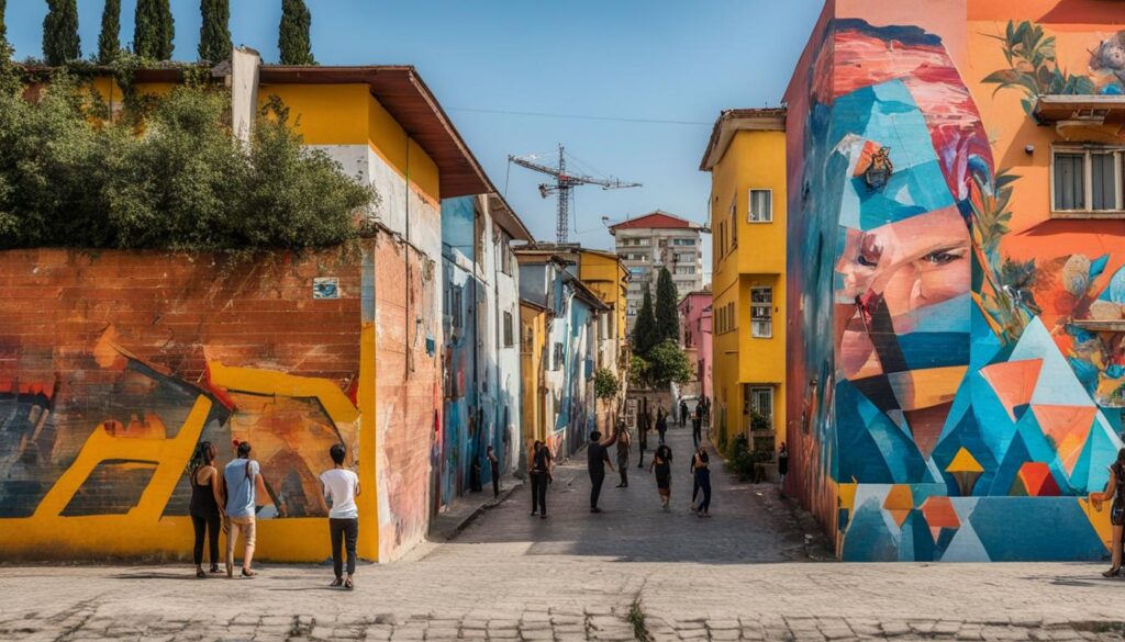 Tirana art scene