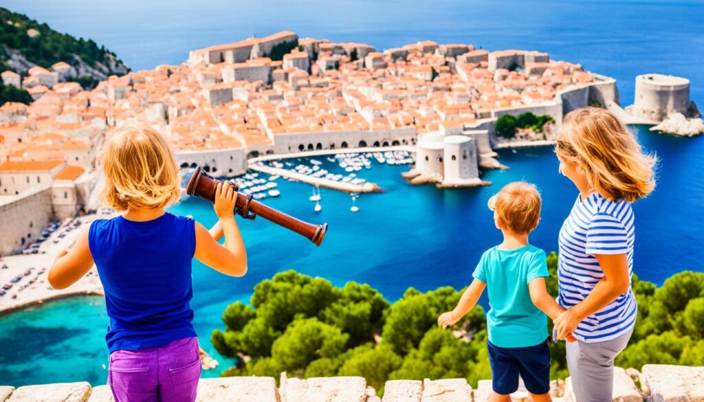 Top attractions in Dubrovnik for families