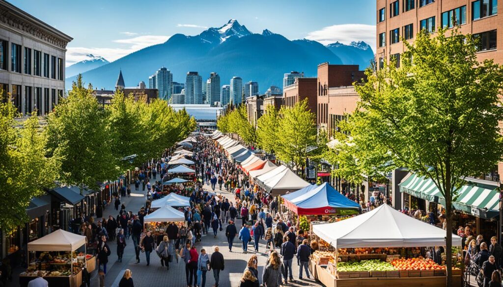 Vancouver food markets