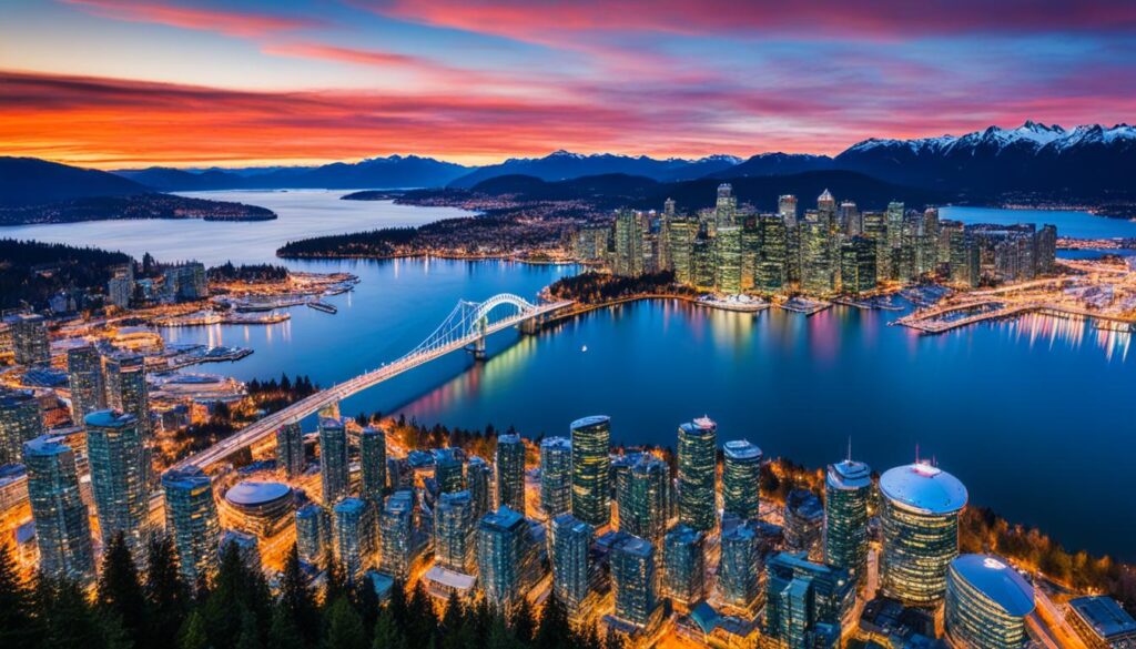 Vancouver panorama photography