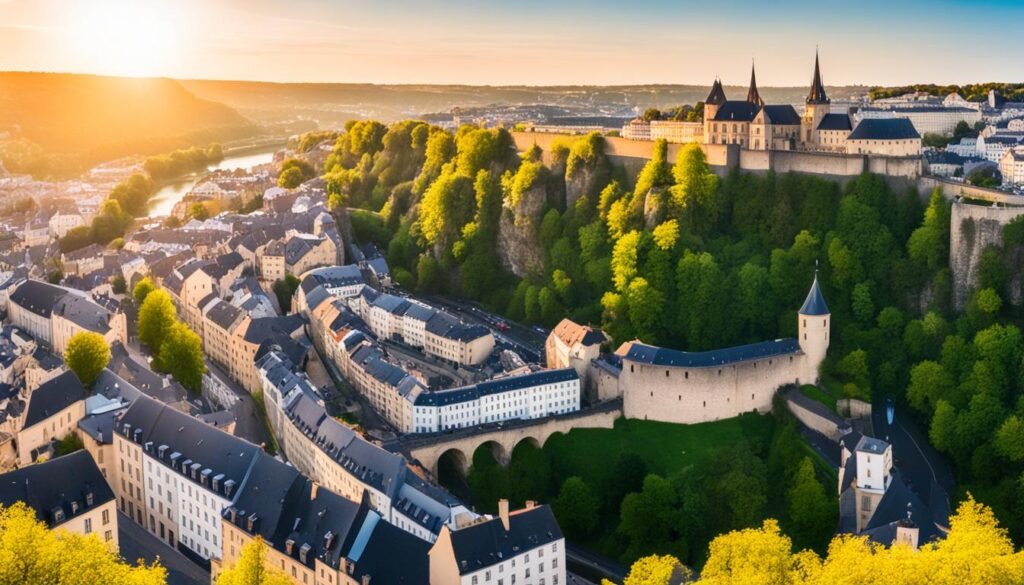 Views of Luxembourg City