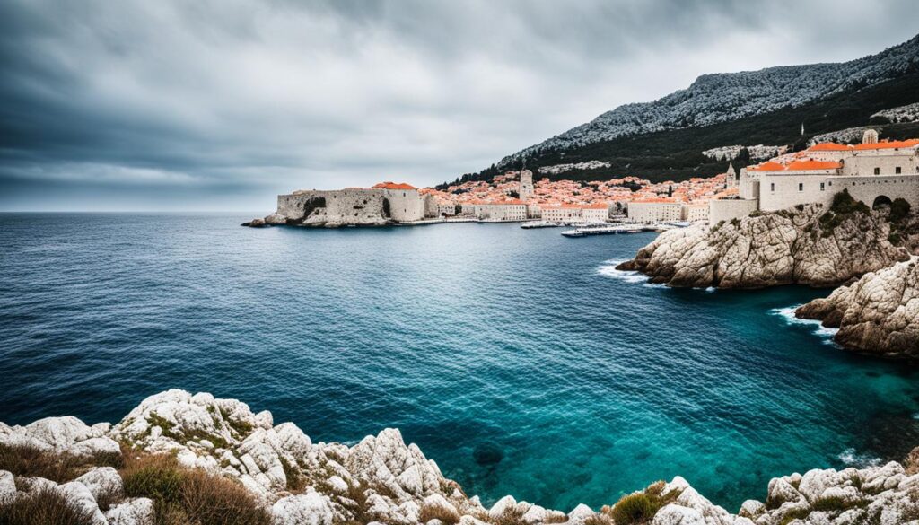 Weather for swimming in Dubrovnik February