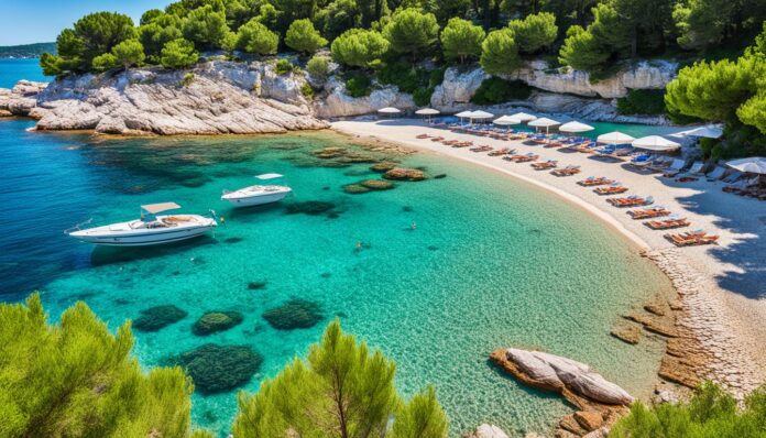 What are the best beaches near Rovinj?