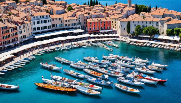What are the shopping options in Rovinj?