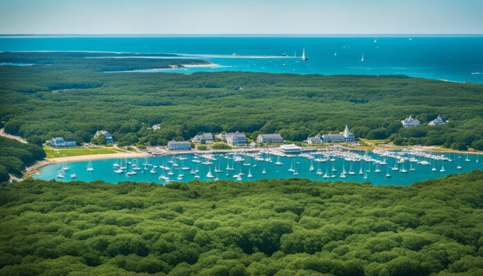 What are the transportation options to and around Martha's Vineyard?