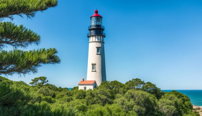 What is the historical significance of the Old Cape Henry Lighthouse?