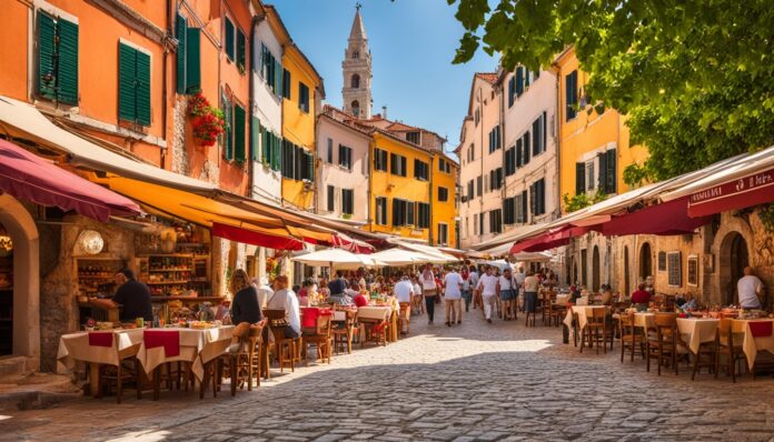 What is the local food scene like in Rovinj? Must-try dishes and restaurants?