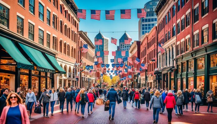 What shopping destinations are recommended in Boston?
