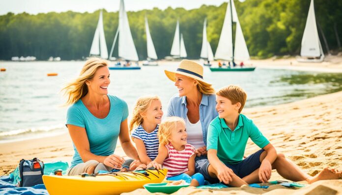 What unique experiences does the Chesapeake Bay Beach offer?